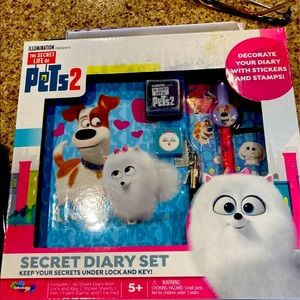 2 diary set and frozen kit & stickers